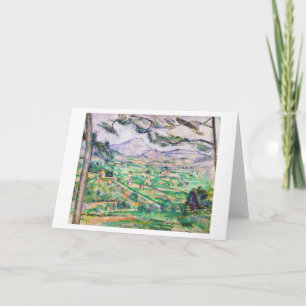 Mont Sainte-Victoire, Paul Cezanne Card