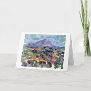 Mont Sainte-Victoire, Paul Cezanne Card