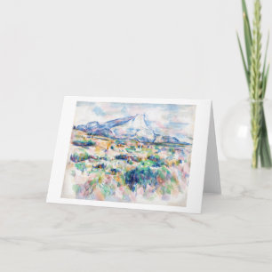Mont Sainte-Victoire, Paul Cezanne Card