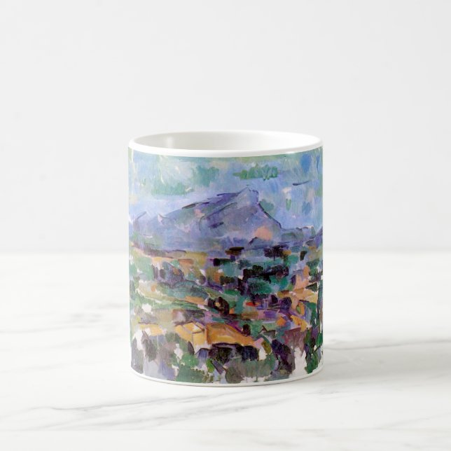 Mont Sainte-Victoire, Paul Cezanne Coffee Mug (Center)
