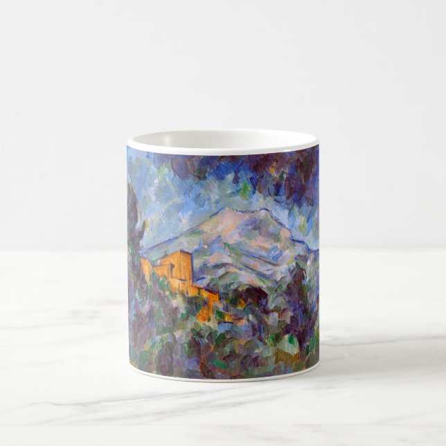 Mont Sainte-Victoire, Paul Cezanne Coffee Mug (Center)