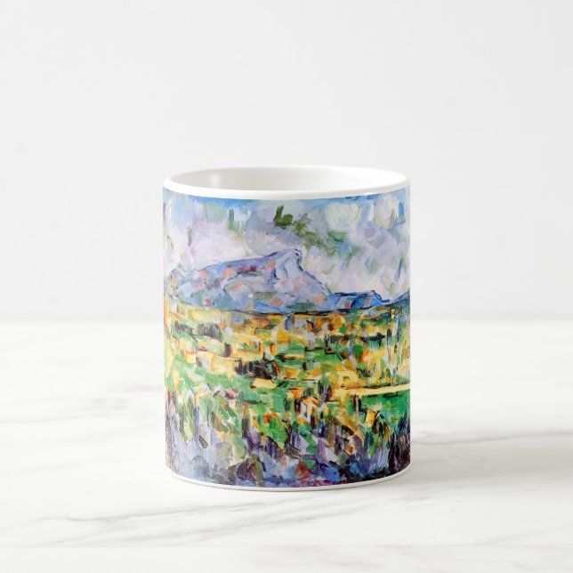 Mont Sainte-Victoire, Paul Cezanne Coffee Mug (Center)