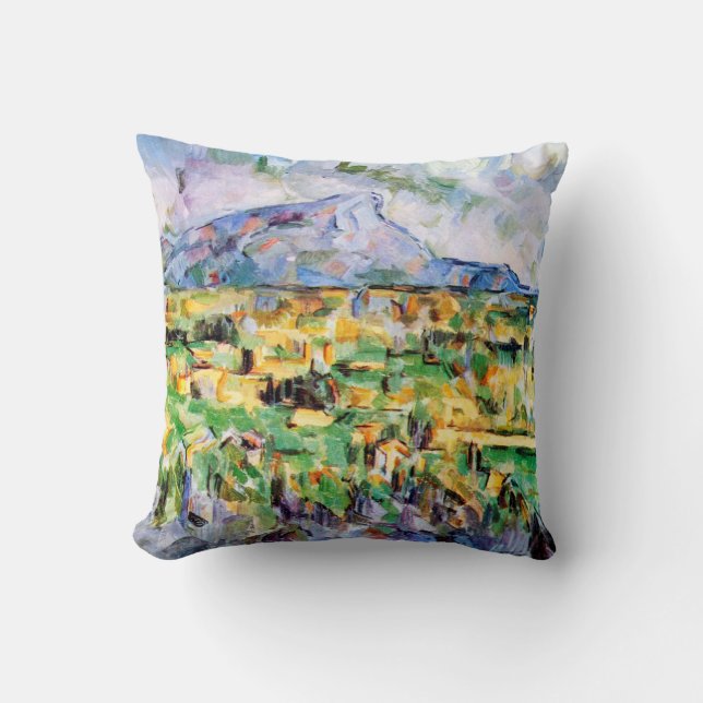 Mont Sainte-Victoire, Paul Cezanne Cushion (Front)