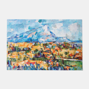 Mont Sainte-Victoire, Paul Cezanne Doormat