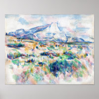 Mont Sainte-Victoire, Paul Cezanne