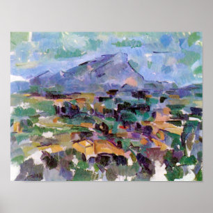 Mont Sainte-Victoire, Paul Cezanne Poster
