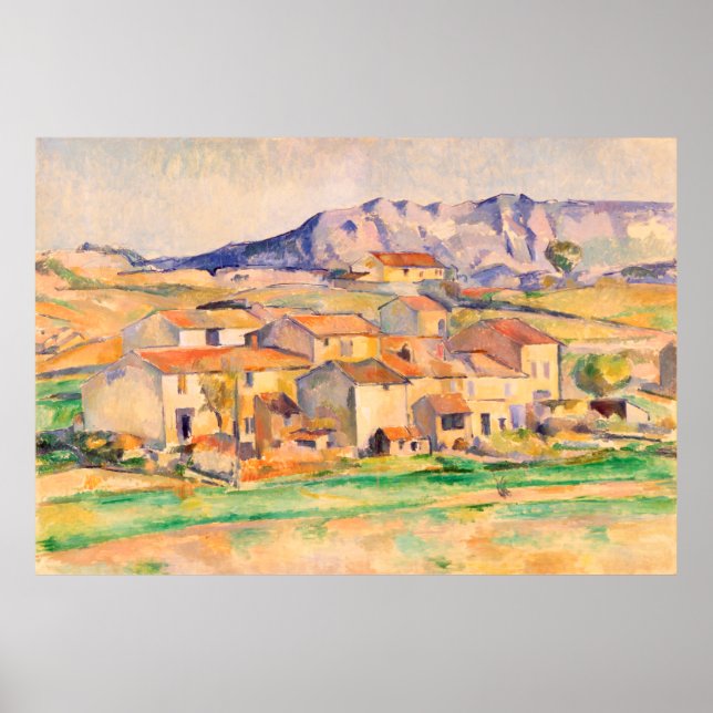 Mont Sainte-Victoire   Paul Cezanne  Poster (Front)