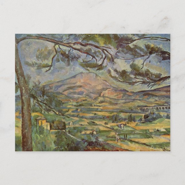 Mont Sainte-Victoire Postcard (Front)