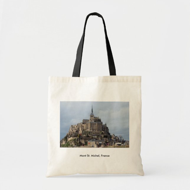 Mont St. Michel, France Tote Bag (Front)