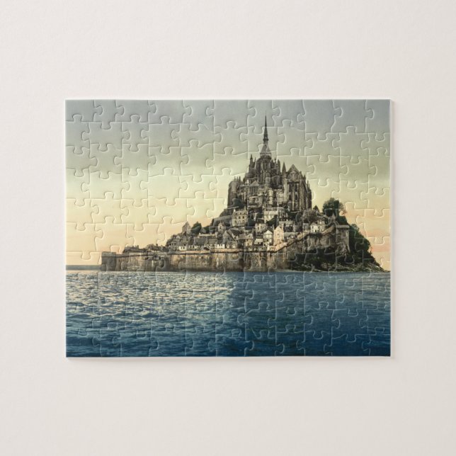 Mont St Michel II, Normandy, France Jigsaw Puzzle (Horizontal)