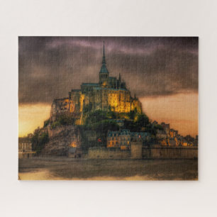 Mont St Michel Island Church Normandy Jigsaw Puzzle