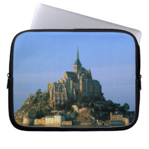 Mont St Michel, Manche, Normandy, France Laptop Sleeve