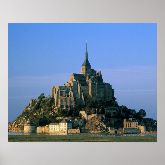 Mont St Michel, Manche, Normandy, France Poster (Front)