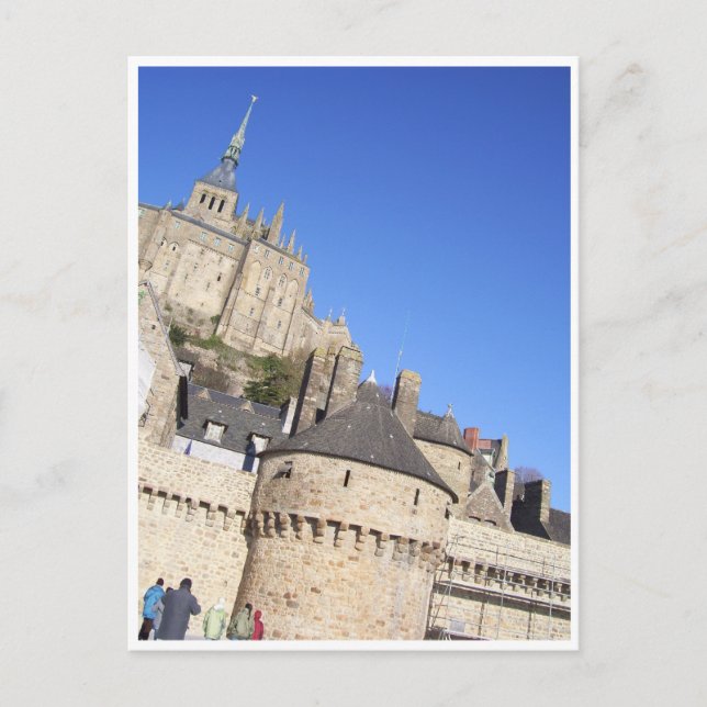 Mont St Michel, Normandy, France Postcard (Front)