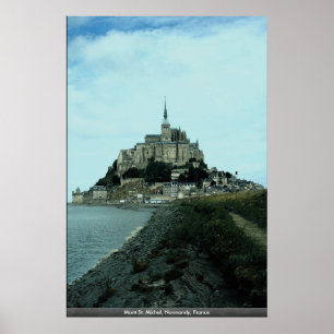 Mont St. Michel, Normandy, France Poster