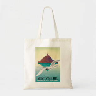 MONT ST MICHEL TOTE BAG