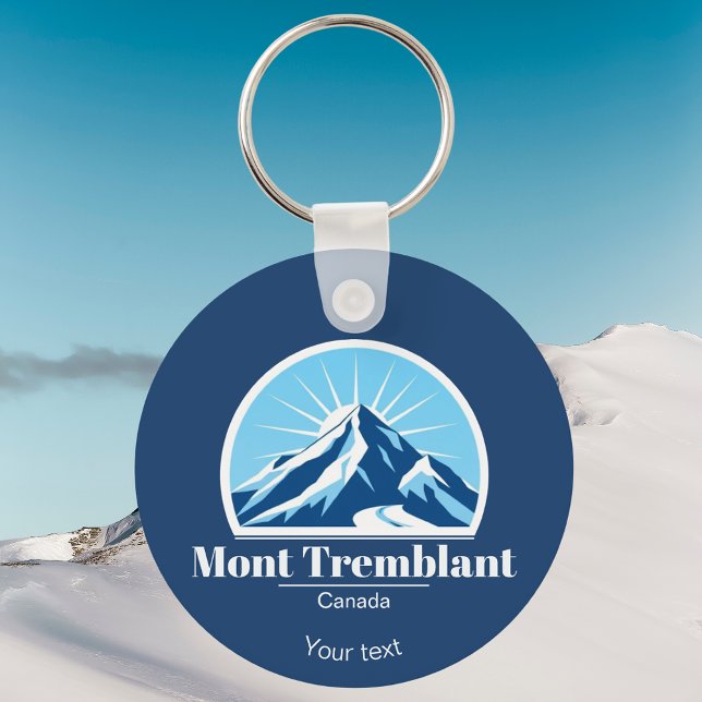 Mont Tremblant Canada gift souvenir accessory  Key Ring (Creator Uploaded)