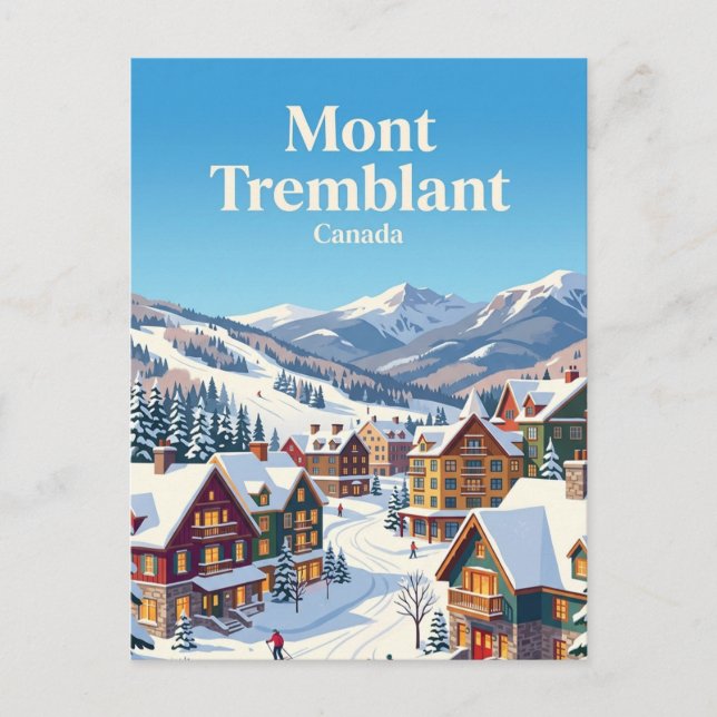 Mont Tremblant Canada Postcard (Front)