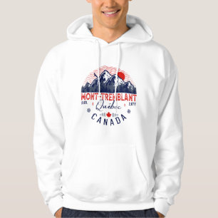 Mont-Tremblant Canada Québec skiing Mountain  Hoodie