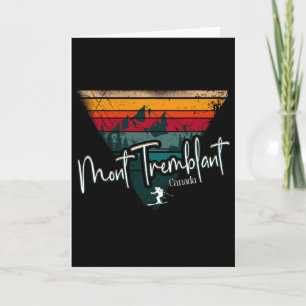 Mont Tremblant Canada Ski Resort Quebec Skiing Sou Card
