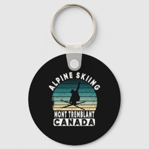 Mont Tremblant Canada Ski Resort Quebec Skiing Sou Key Ring