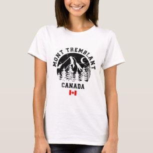 Mont Tremblant Canada Ski Resort Quebec Skiing Sou T-Shirt