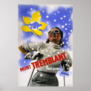 Mont Tremblant Quebec Canada Poster