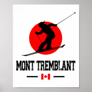 Mont Tremblant Québec Canada Ski Resort Skiing Sou Poster
