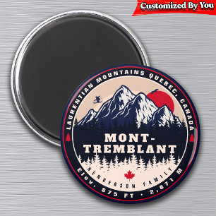 Mont-Tremblant Quebec Laurentian Mountains Canada Magnet