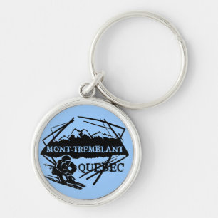 Mont Tremblant Quebec ski logo keychain