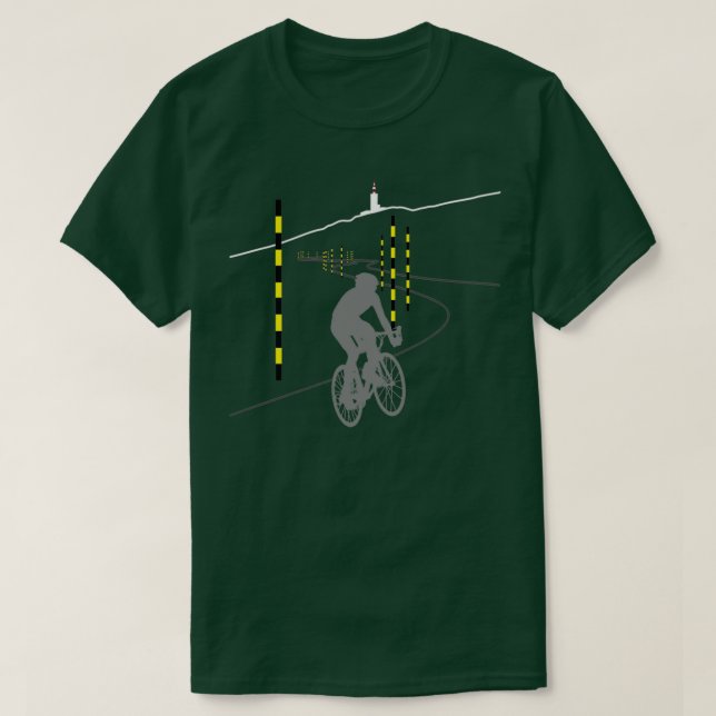 Mont Ventoux Cycle Challenge no text  T-Shirt (Design Front)