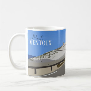 Mont Ventoux cycling magnet Coffee Mug