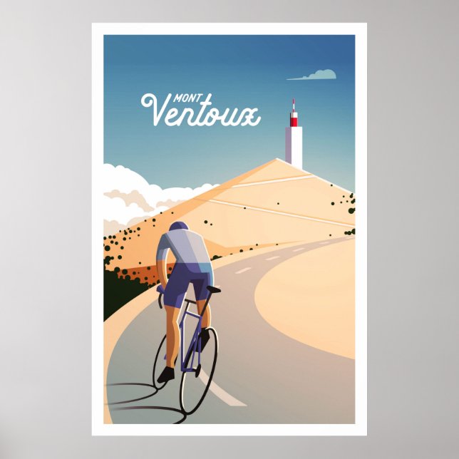 Mont Ventoux - Cycling Poster (Front)