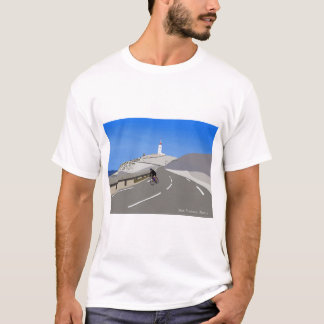 Mont Ventoux digital drawing tshirt