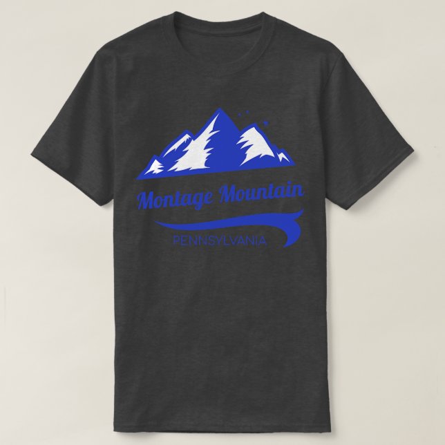 Montage Mountain ski Pennsylvania T-Shirt (Design Front)