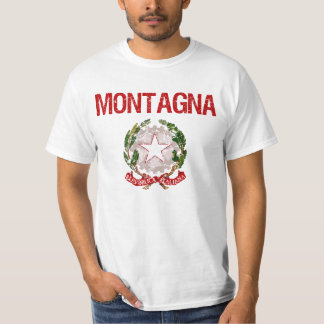 Montagna Italian Surname T-Shirt