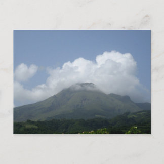 Montagne Pelée - Martinique, F.W.I. Postcard