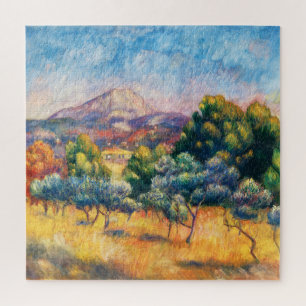 Montagne Sainte-Victoire (Paysage) Renoir Jigsaw Puzzle