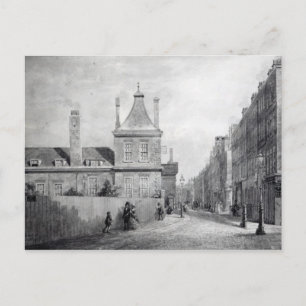 Montague House, Bloomsbury, London 1845-49 Postcard