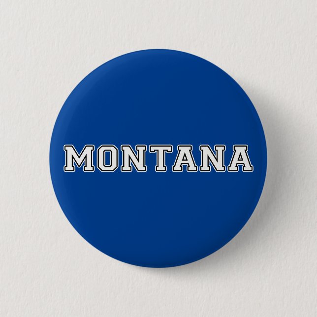 Montana 6 Cm Round Badge (Front)