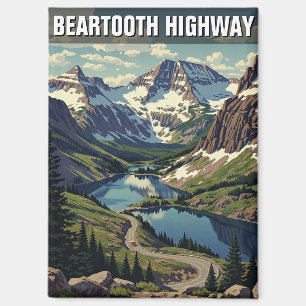 Montana Beartooth Highway travel Magnet
