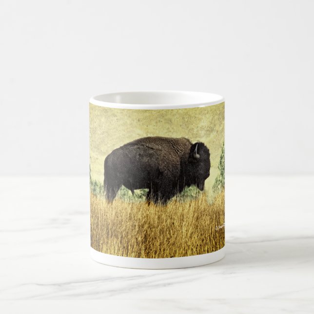 Montana Bison Coffee Mug (Center)