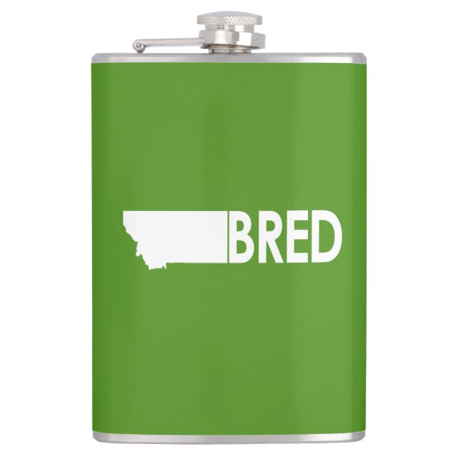 Montana Bred Hip Flask (Front)