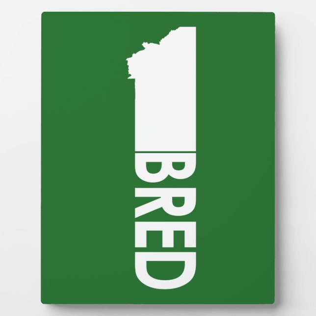 Montana Bred Plaque (Front)