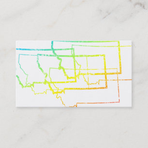 montana chill blur business card