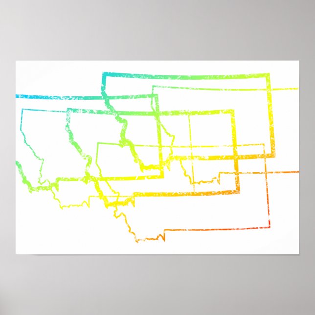 montana chill blur poster (Front)