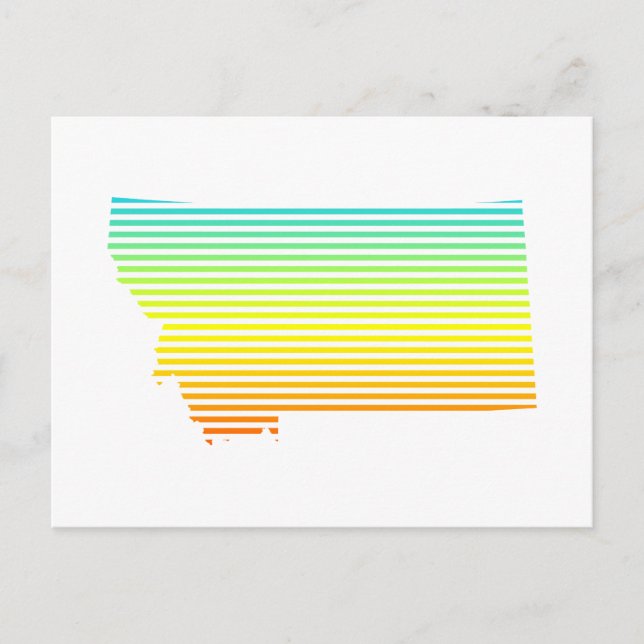 montana chill fade postcard (Front)