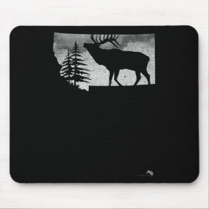 Montana Elk Hunter Mouse Pad