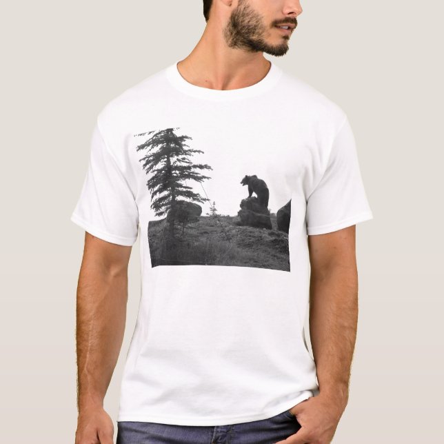 MONTANA GRIZZLY BEAR ENCOUNTERS T-Shirt (Front)