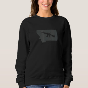 Montana Gun Rights 2nd Amendment American Freedom  Sweatshirt